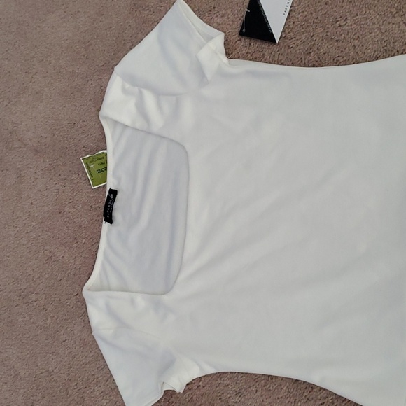 NWT Paperoc m squareneck off white bodysuit - Picture 3 of 9